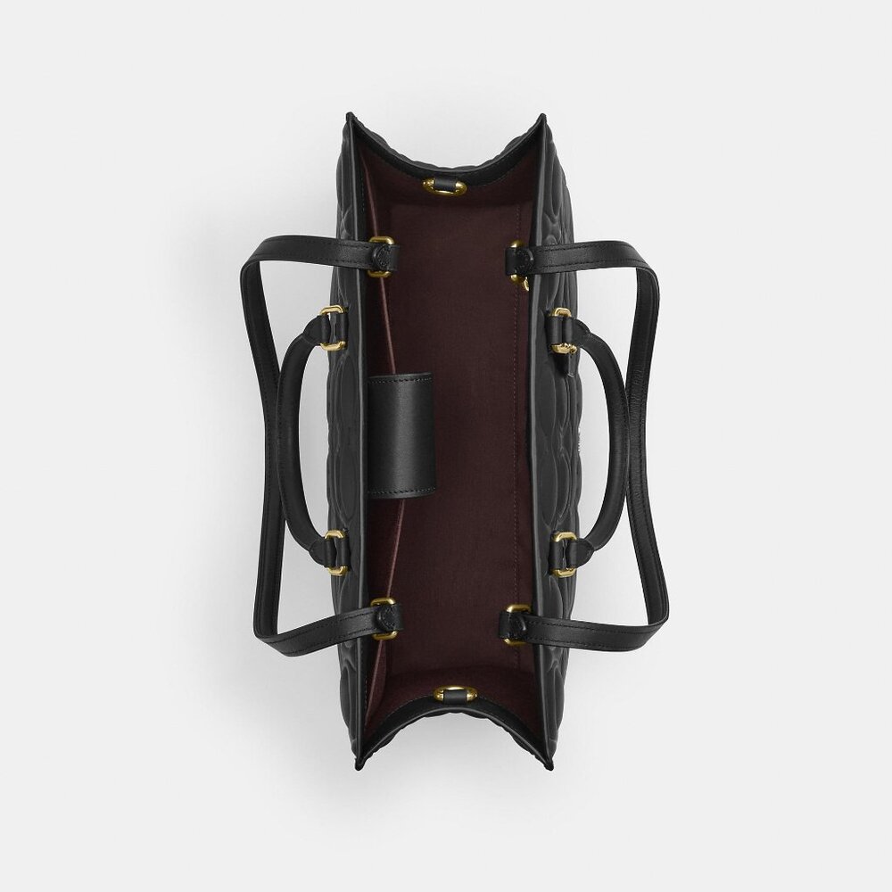BRAND NEW: Maggie Tote Bag In Signature Leather - Picture 8 of 9